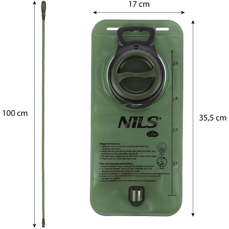NILS Camp NC1720 zelený 2l
