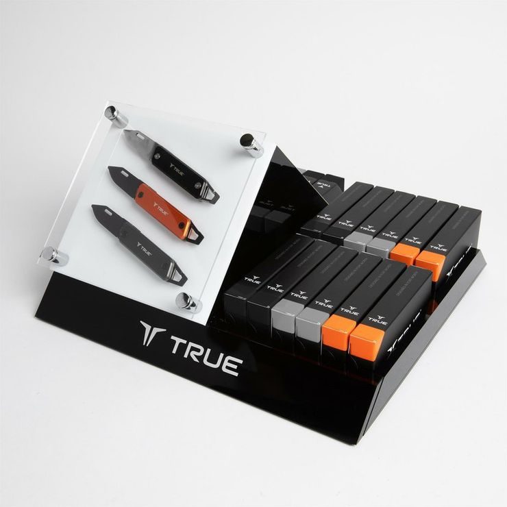 TRUE MODERN KEYCHAIN KNIFE grey