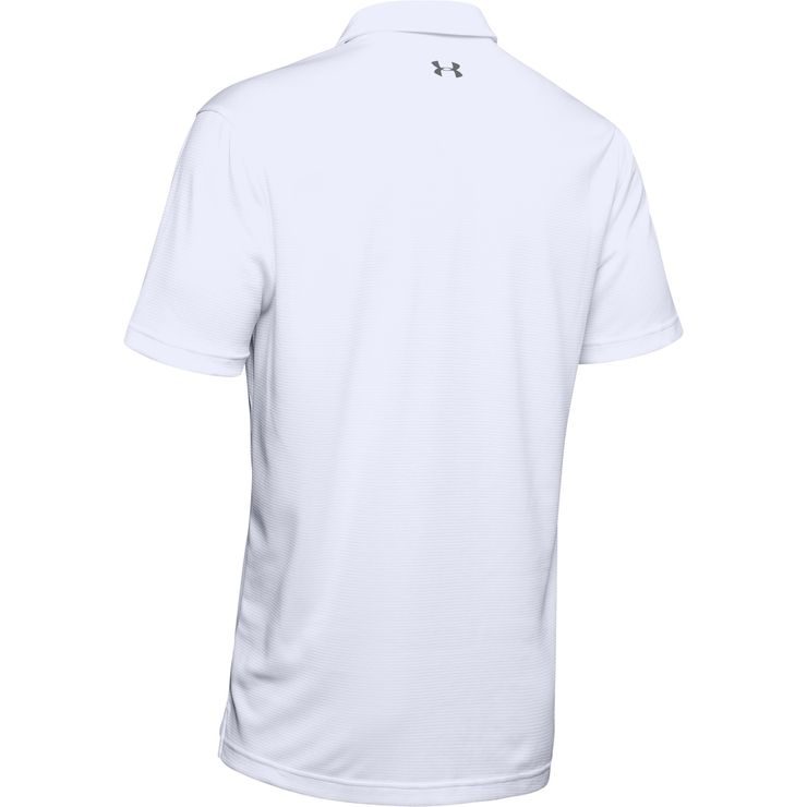 UNDER ARMOUR Tech Polo, White