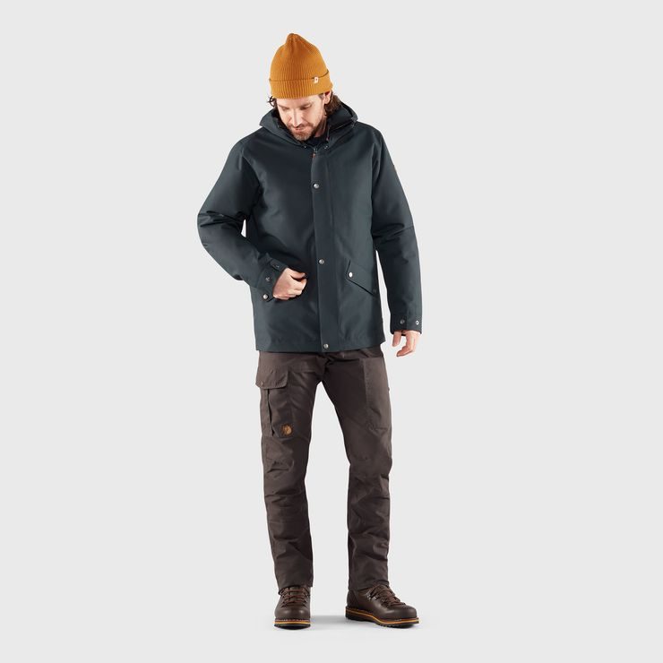 FJÄLLRÄVEN Visby 3 in 1 Jacket M Dark Navy
