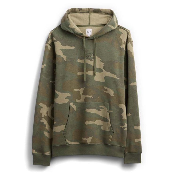GAP 795625-07 Mikina s logem Zelená