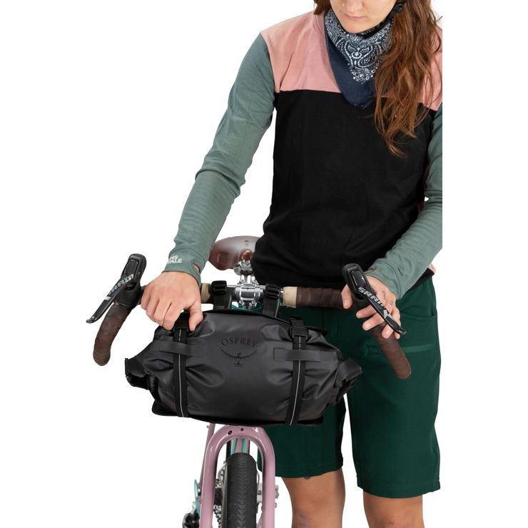 OSPREY ESCAPIST HANDLEBAR BAG LARGE, black