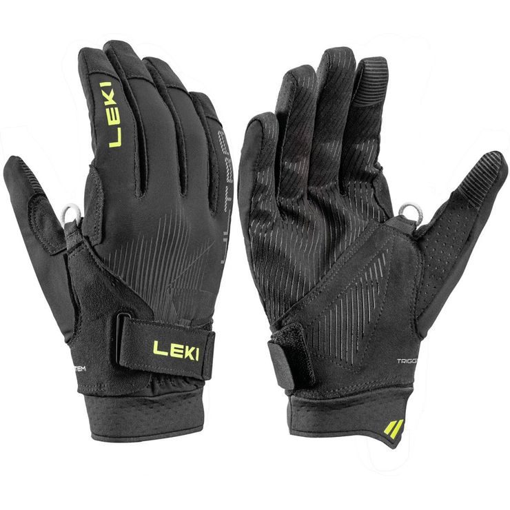 LEKI Ultratrail TR, black-neonyellow