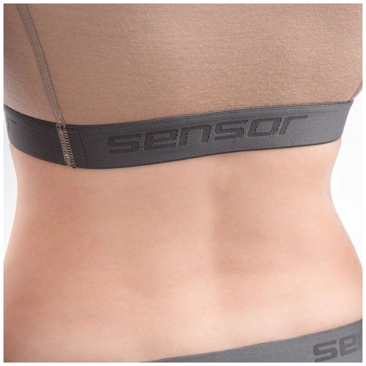 SENSOR MERINO ACTIVE dámská podprsenka almond beige