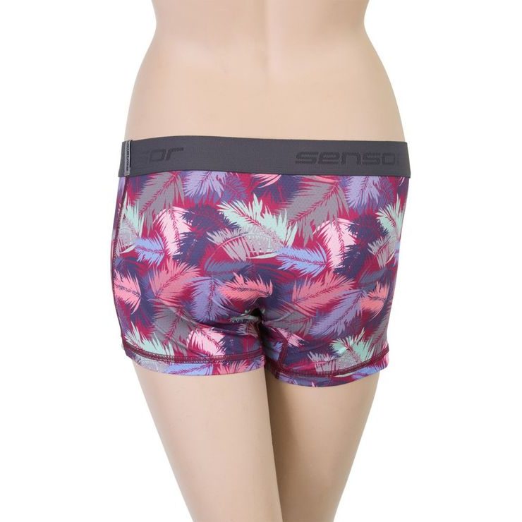 SENSOR COOLMAX IMPRESS ladies panties with leg lilla/feather