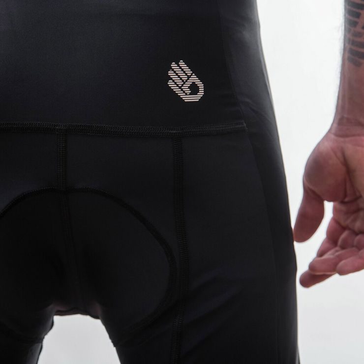 SENSOR CYKLO ENTRY pánské kalhoty se šlemi 3/4 true black