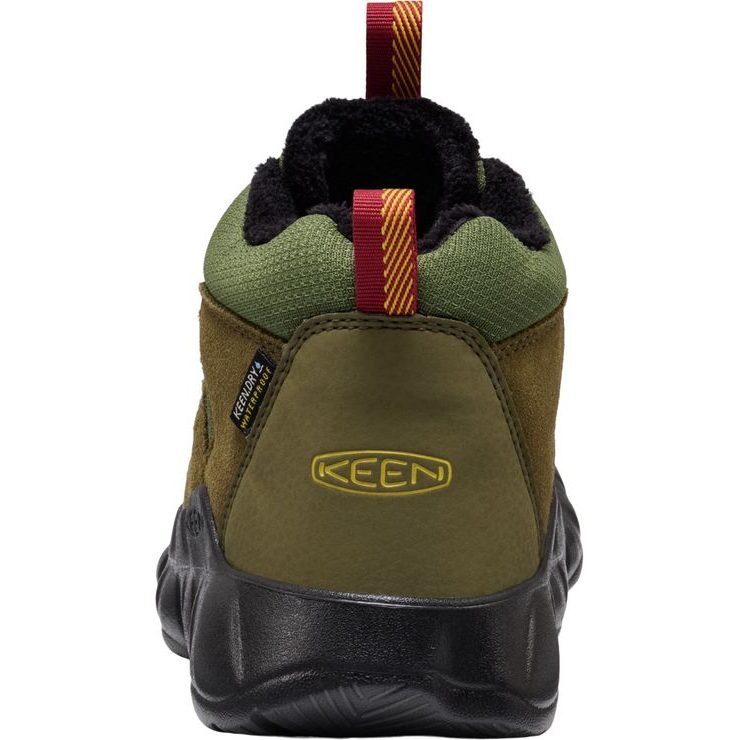 KEEN HYPOWSER CHUKKA WP YOUTH forest night/garnet
