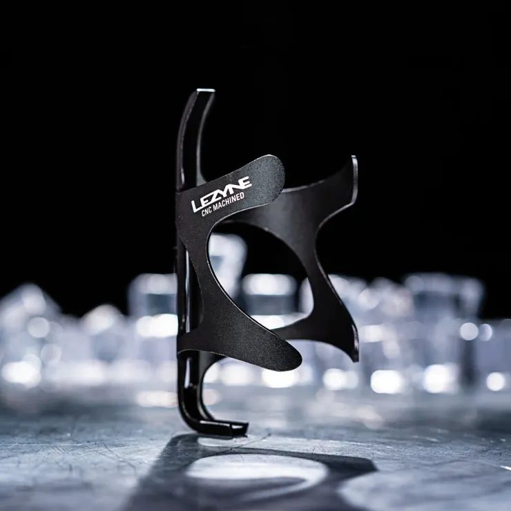 LEZYNE CNC CAGE AL BLACK/BEAD BLAST