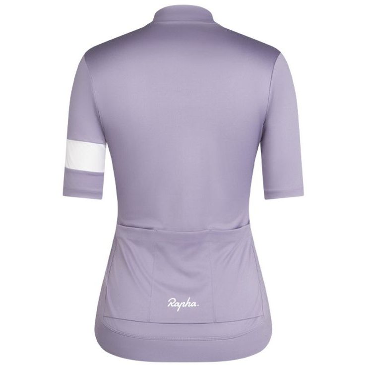 RAPHA Dámský dres Core Light Purple/bílá