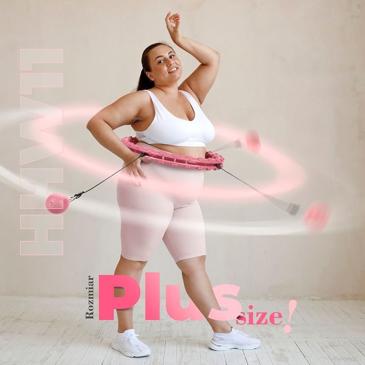 HMS HHW11 PLUS SIZE se závažím růžová