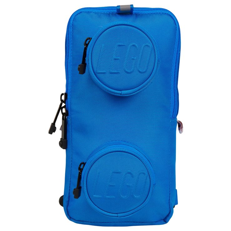 LEGO BAGS Brick 1x2 Sling Bag 2,5 - světle modrý