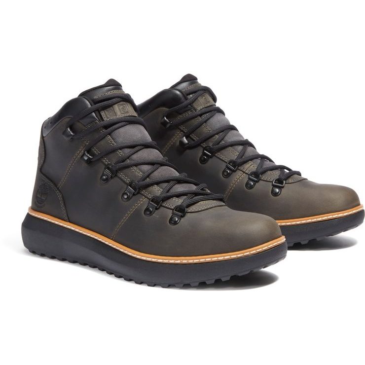 TIMBERLAND Hudson Road WP Dark Grey Full Grain