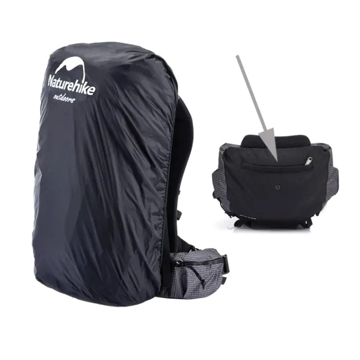 NATUREHIKE Rock 40L+5L, black