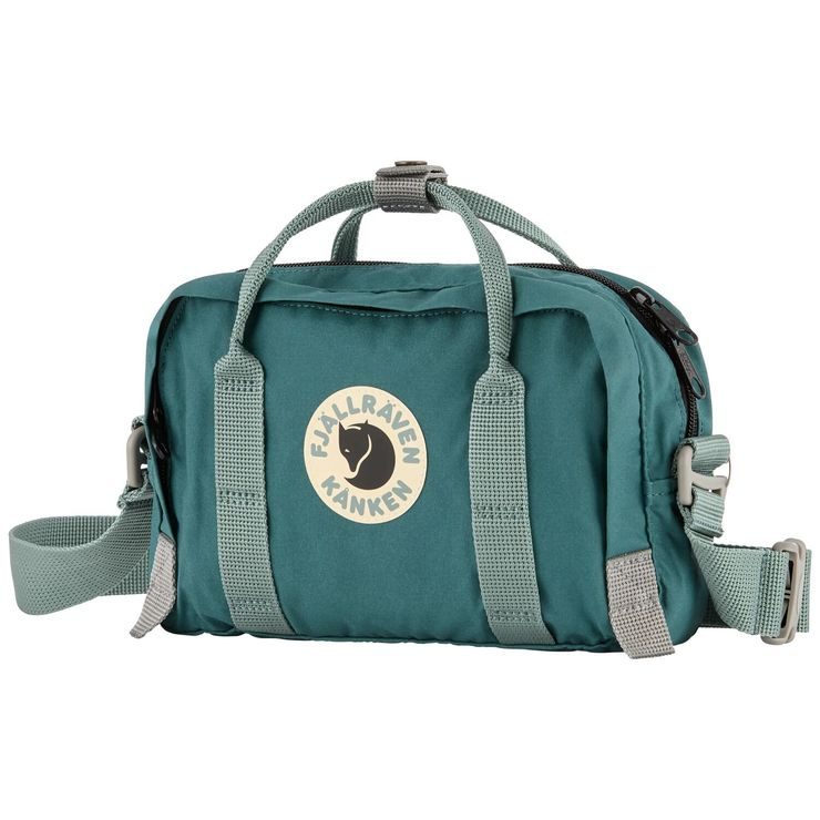 FJÄLLRÄVEN Kånken Koncept Crossbody 4 Teal-Frost Green