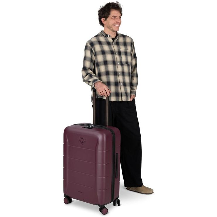 OSPREY OZONE HARDSIDE 27IN 4W 75 L, moody burgundy