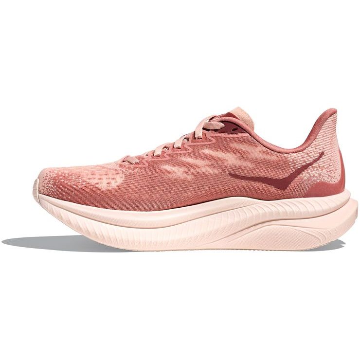 HOKA MACH 6 W ROSE LATTE/BLUSH