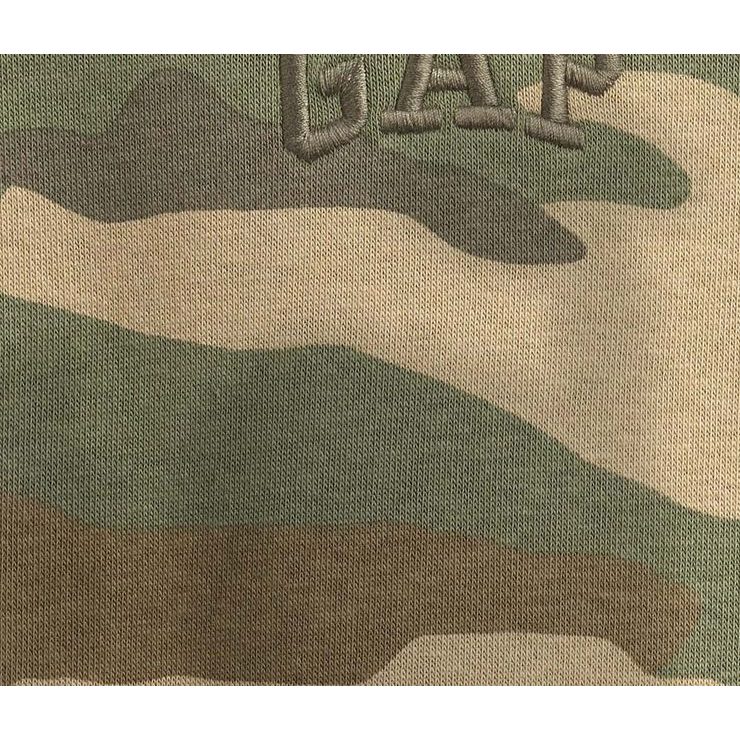 GAP 795625-07 Mikina s logem Zelená