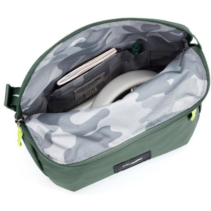 PACSAFE GO SADDLE CROSSBODY 5 spruce green