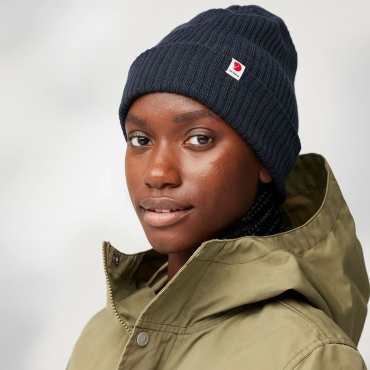FJÄLLRÄVEN Fjällräven Rib Hat, Dark Navy