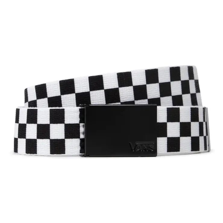 VANS BY DEPPSTER II WEB BELT BOYS, BLACK-WHITE
