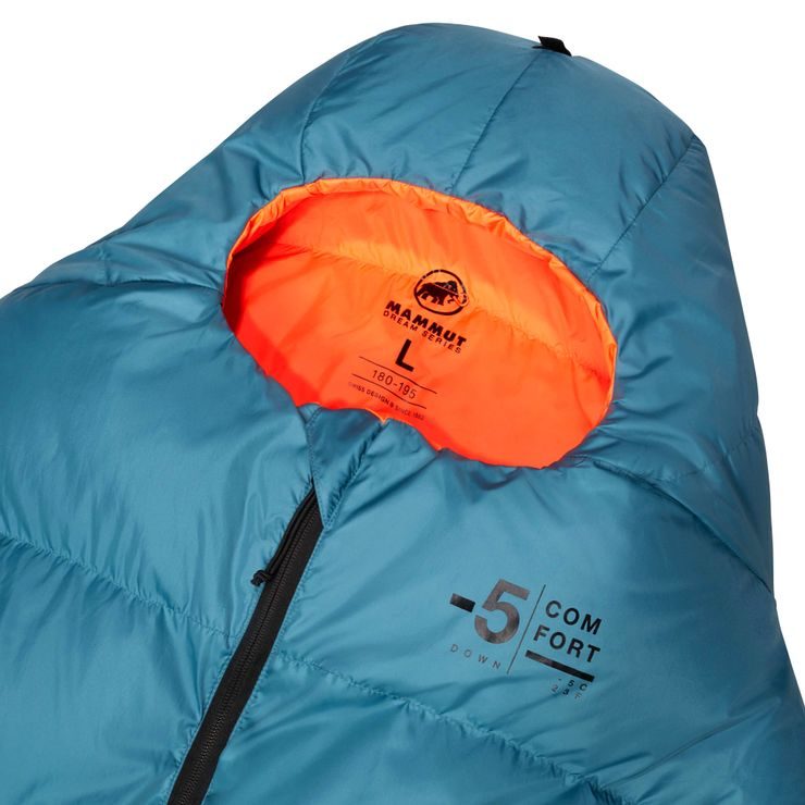 MAMMUT Comfort Down Bag -5C, nautical