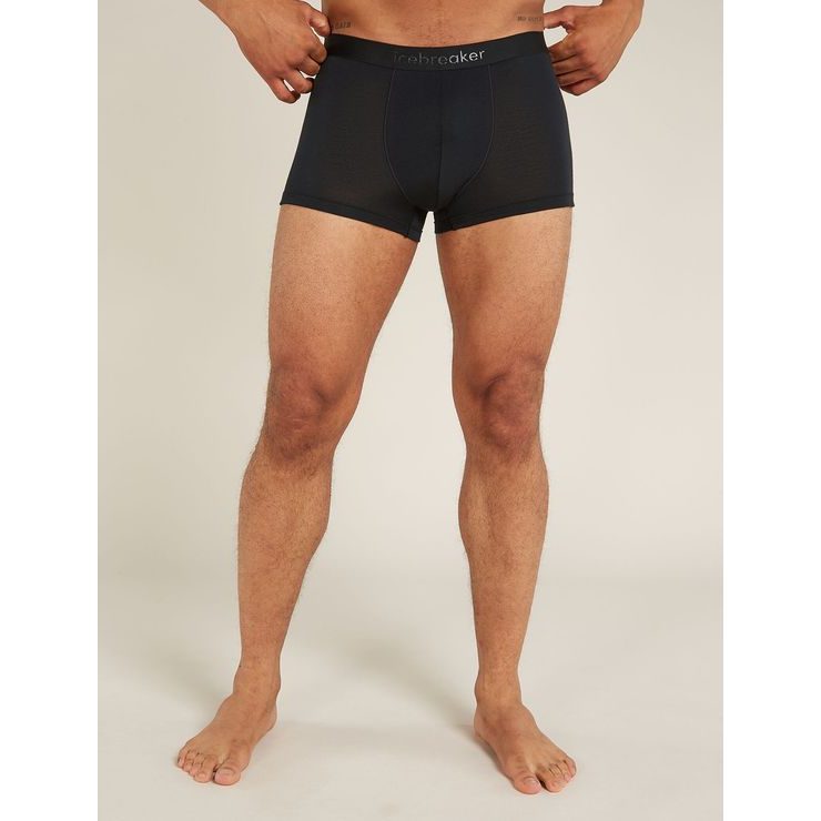 ICEBREAKER M Mer 125 Cool-Lite Anatomica Trunks BLACK