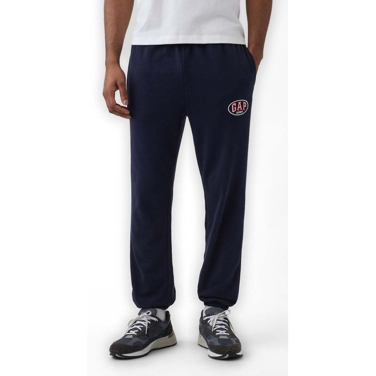 GAP 887933-03 Tepláky s logem VintageSoft Tmavě modrá