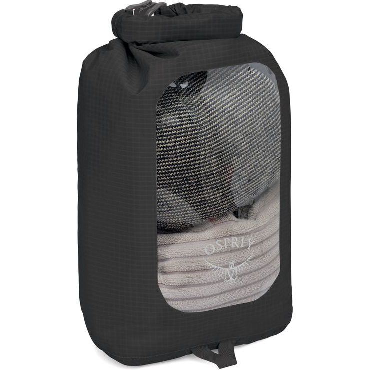 OSPREY DRY SACK 6 W/WINDOW, black