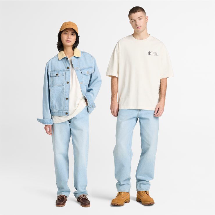 TIMBERLAND Archive Boot Tee Vintage White