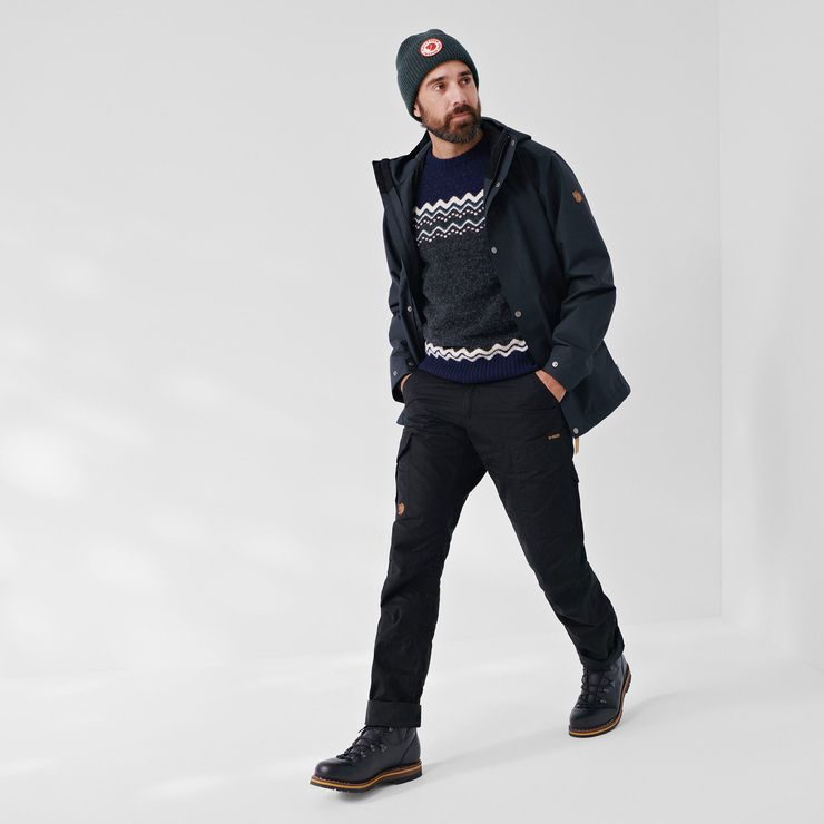FJÄLLRÄVEN Visby 3 in 1 Jacket M Dark Navy