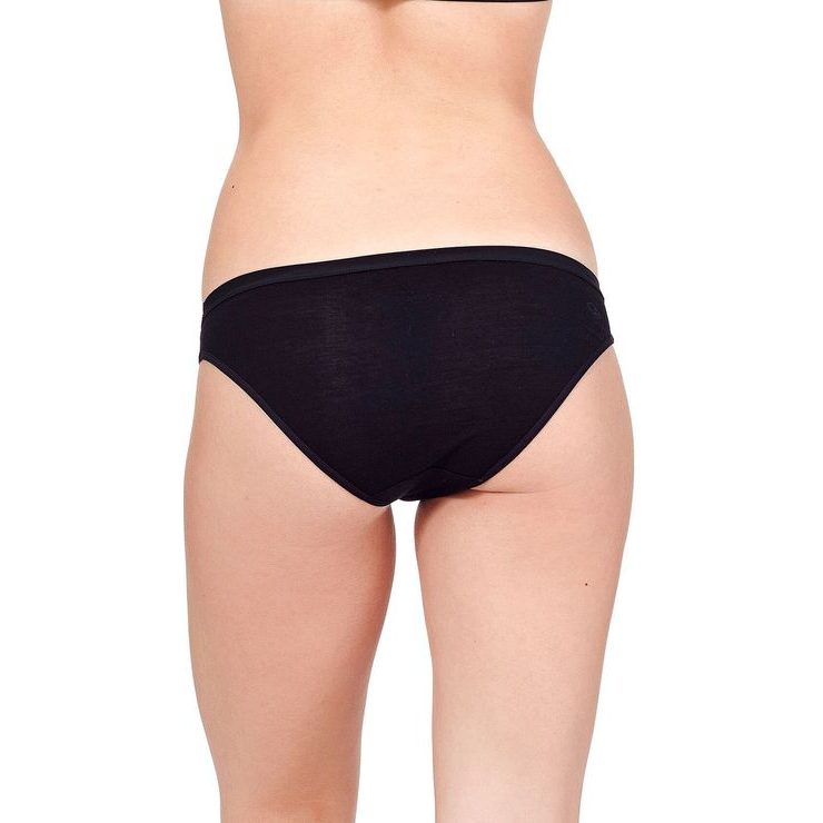 ICEBREAKER W Siren Bikini, BLACK