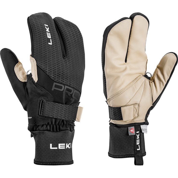 LEKI PRC Premium ThermoPlus Shark Lobster, black-sand