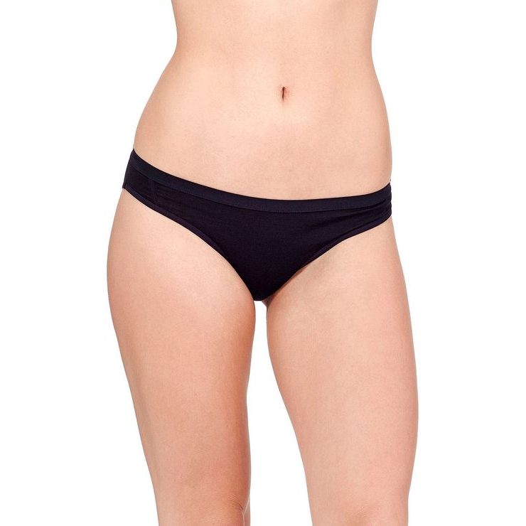 ICEBREAKER W Siren Bikini, BLACK