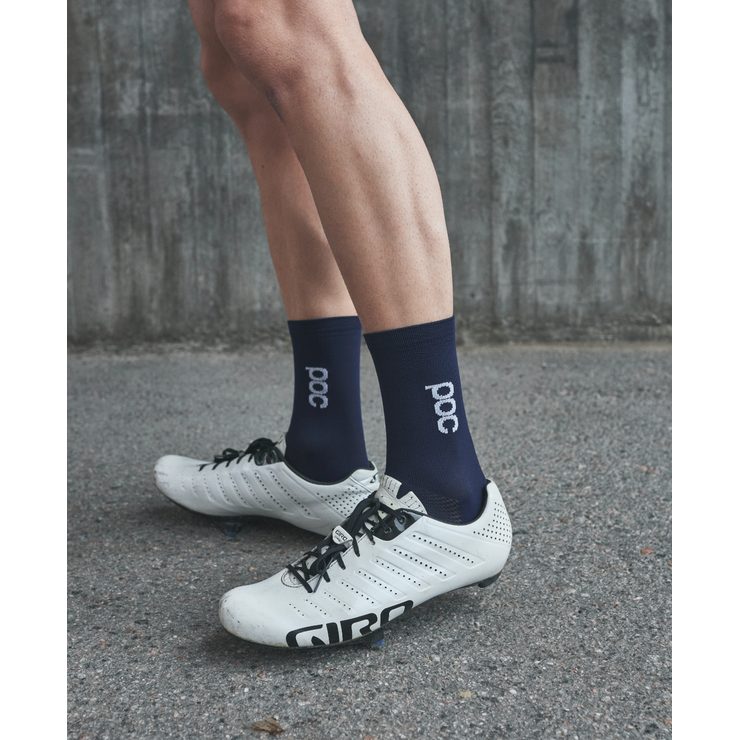 POC Soleus Lite Sock Mid Turmaline Navy