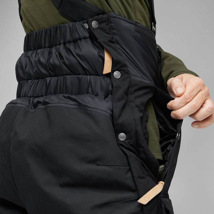 FJÄLLRÄVEN Polar Bib Trousers M, Black