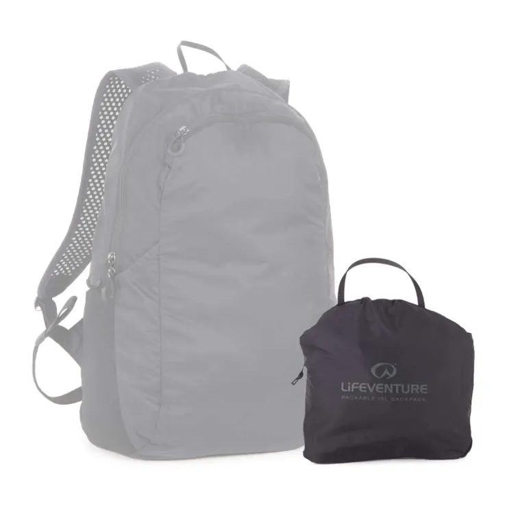 LIFEVENTURE Packable Backpack 16l black