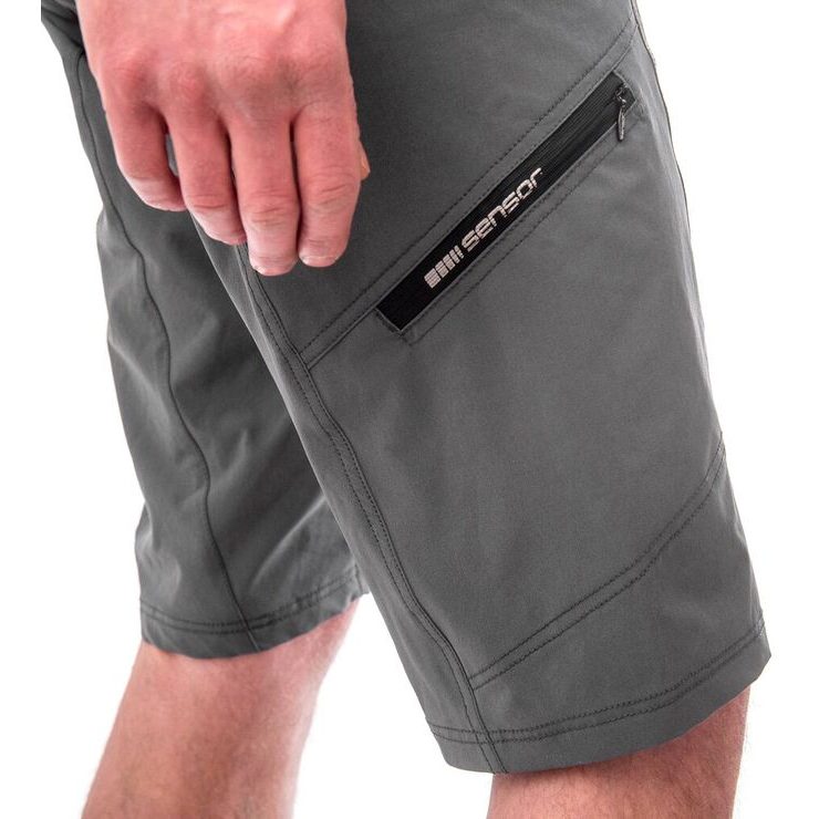 SENSOR HELIUM LITE MEN'S SHORT LOOSE PANTS RHINO GREY