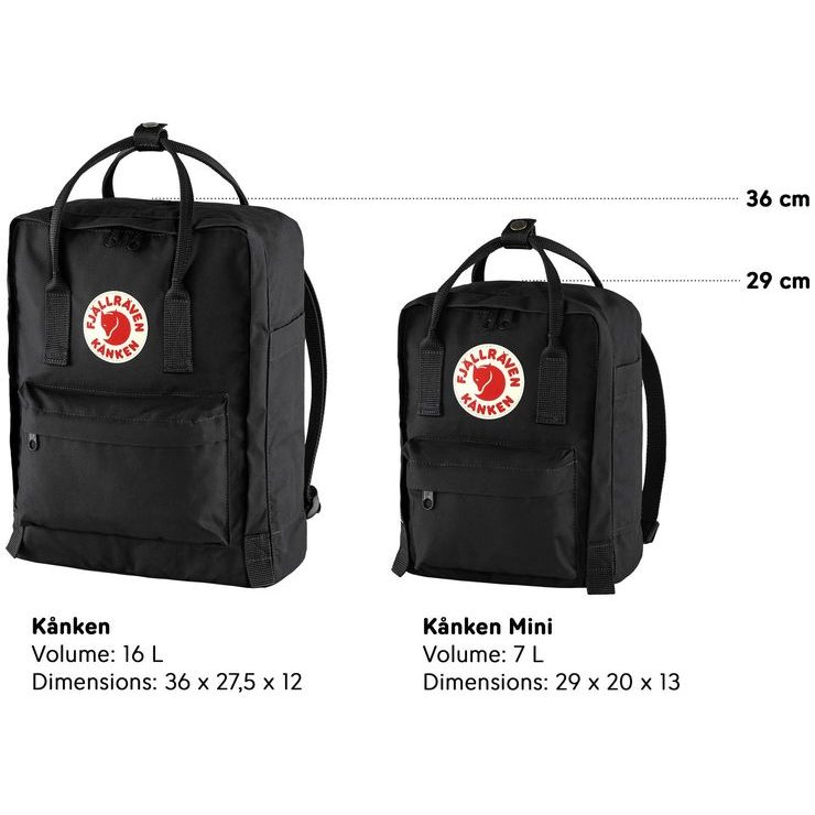 FJÄLLRÄVEN Kånken Mini 7 Light Oak