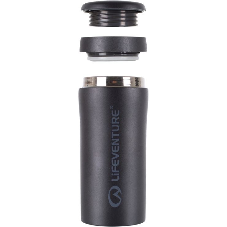 LIFEVENTURE Thermal Mug 300ml matt black