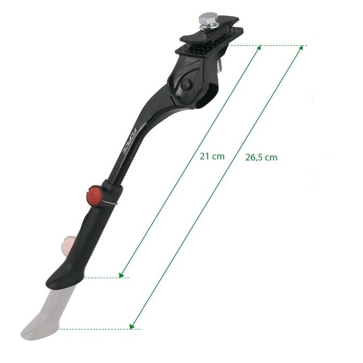 FORCE KID 16-20 Al pod rám + protikus, černý