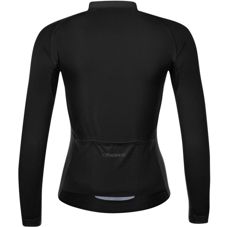 FORCE PURE UNI dlouhý rukáv, černý