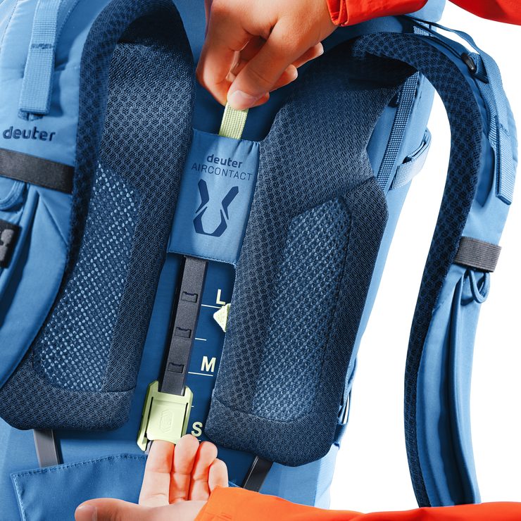 DEUTER Aircontact Core 70+10 baltic-nightblue