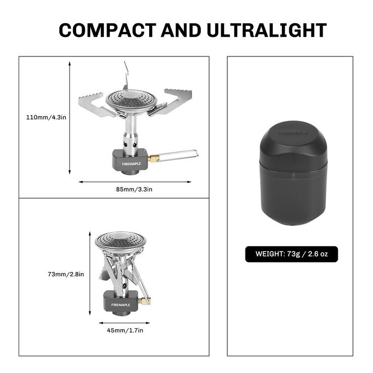FIRE MAPLE Buzz Portable Backpacking Stove