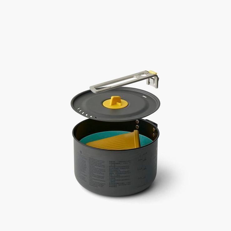 SEA TO SUMMIT Frontier UL One Pot Cook Set - [1P] [3 Piece] 1.3L Pot w/ S Bowl and Cup