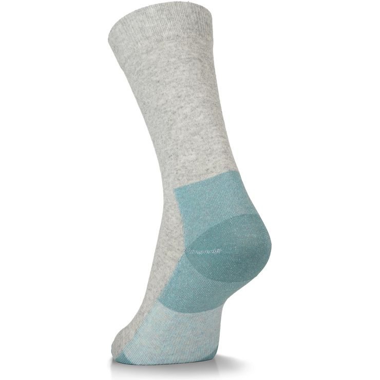 LORPEN LIFESTYLE WOOL VIGO CREW, LIGHT GRANITE
