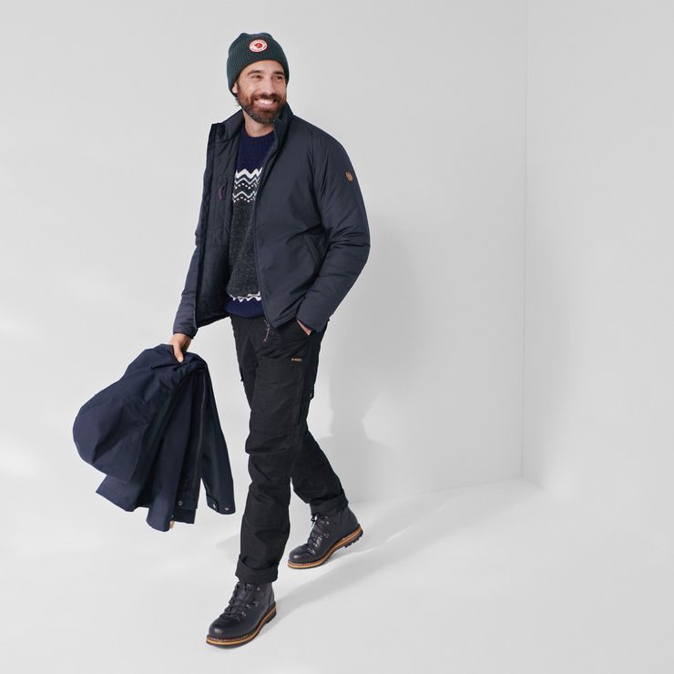 FJÄLLRÄVEN Visby 3 in 1 Jacket M Dark Navy