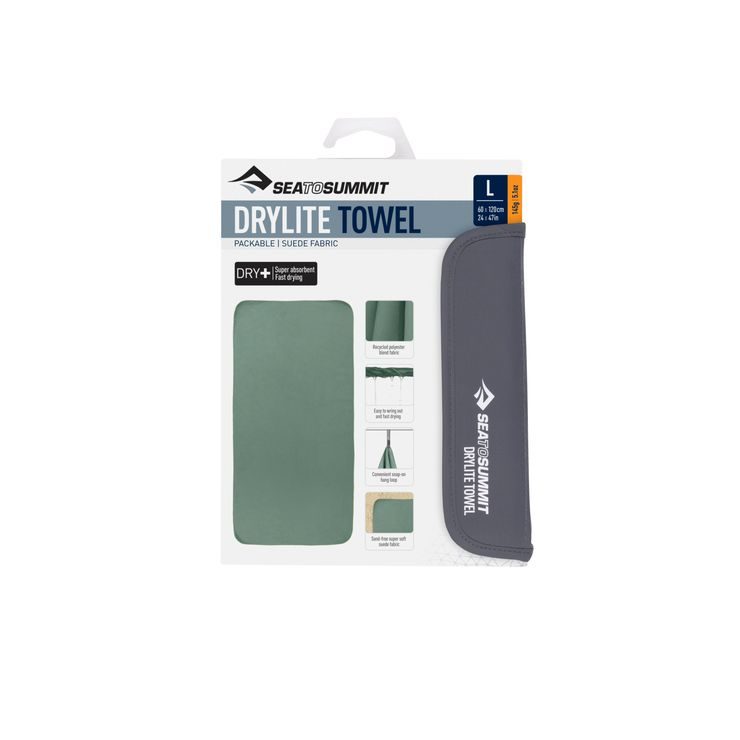 SEA TO SUMMIT Drylite Towel Large , Sage