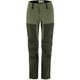 FJÄLLRÄVEN Keb Trousers Curved W, Deep Forest-Laurel Green
