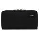 PACSAFE RFIDSAFE CONTINENTAL WALLET jet black