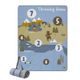 NATUREHIKE Game Garden Ultrasonic picnic mat, blue